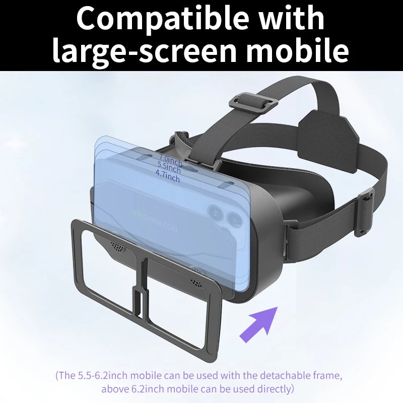 VR Glasses Virtual Reality Headset Viar Devices Helmet 3D Lenses Smart Goggles For Smartphones Phone Mobile Gogle Game Accessory VR Glasses Virtual Reality Headset Viar Devices Helmet 3D Lenses Smart Goggles For Smartphones Phone Mobile Gogle Game Accessory