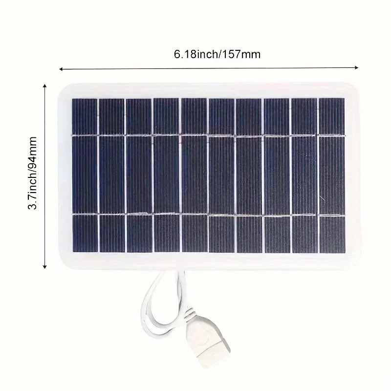 35W Sunpower Portable Solar Panel 5V Solar Plate WithUSB Safe Stabilize Charger ForPower Bank Phone Outdoor Camping Home RV Gift