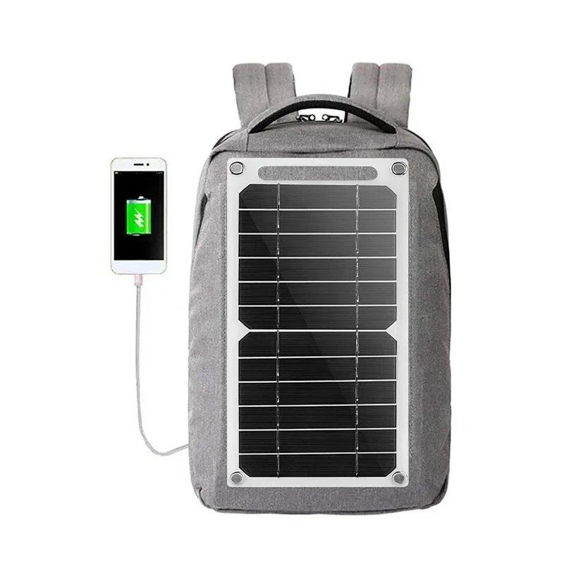35W Sunpower Portable Solar Panel 5V Solar Plate WithUSB Safe Stabilize Charger ForPower Bank Phone Outdoor Camping Home RV Gift