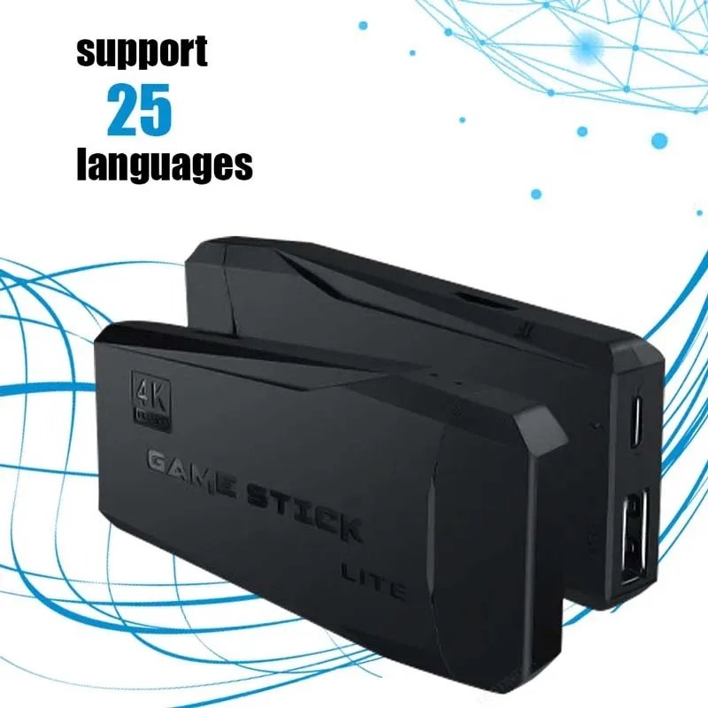 Video Game Console Built-in 20000 Games Wireless Controller TV Game Stick 4K HD Retro Mini Handheld Game Player Video Game Console Built-in 20000 Games Wireless Controller TV Game Stick 4K HD Retro Mini Handheld Game Player