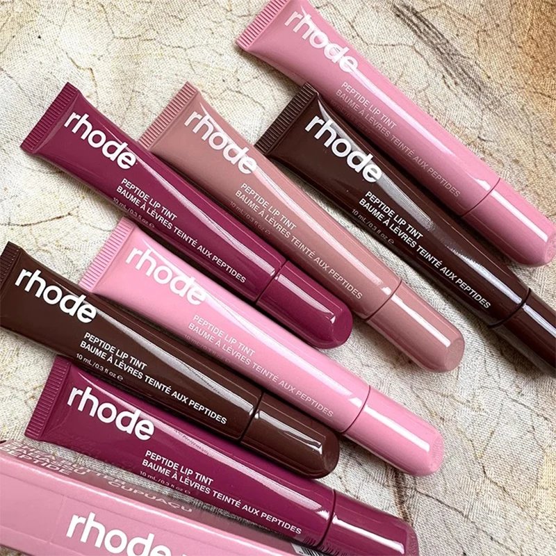 Rhode Makeup Toast New Cheek Blush Cream Blusher Stick Lip Gloss Phone Case For iPhone INS SALTY TAN Raspberry Espresso Lipstick