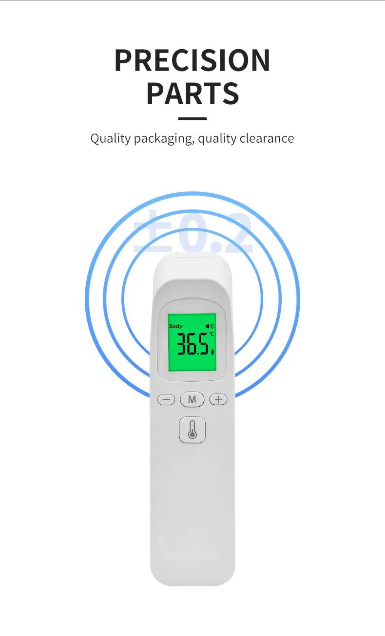Infrared Fever Thermometer Medical Household Digital LCD Infant Adult Non-contact Laser Body Temperature Ear Thermometer Infrared Fever Thermometer Medical Household Digital LCD Infant Adult Non-contact Laser Body Temperature Ear Thermometer