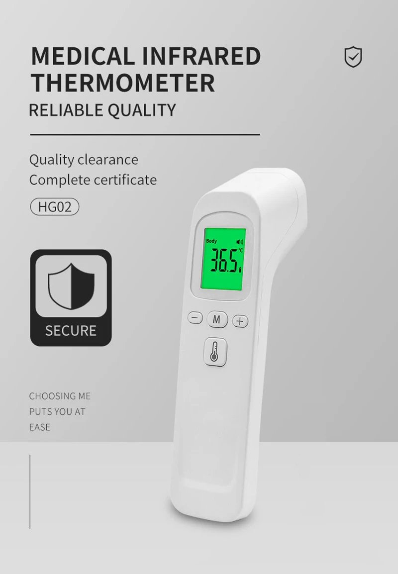 Infrared Fever Thermometer Medical Household Digital LCD Infant Adult Non-contact Laser Body Temperature Ear Thermometer Infrared Fever Thermometer Medical Household Digital LCD Infant Adult Non-contact Laser Body Temperature Ear Thermometer