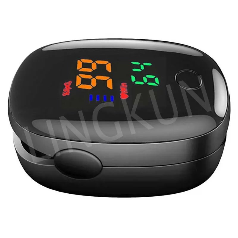 Pulse Oximeter Finger Clip Pulse Thermometer Electronic Soft Head Oral Armpit Temperature Measurement Household Adults Children