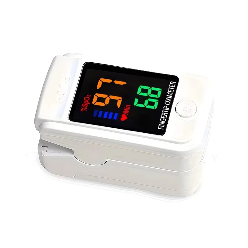 Pulse Oximeter Finger Clip Pulse Thermometer Electronic Soft Head Oral Armpit Temperature Measurement Household Adults Children