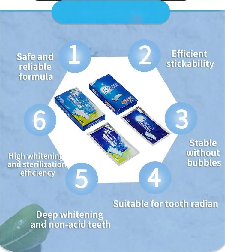 5D Dental Paste Teeth Bright White Tooth Paste Green Tooth Paste Neutral Tooth Paste 7 Bags And 14 Pieces