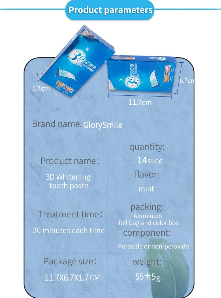 5D Dental Paste Teeth Bright White Tooth Paste Green Tooth Paste Neutral Tooth Paste 7 Bags And 14 Pieces