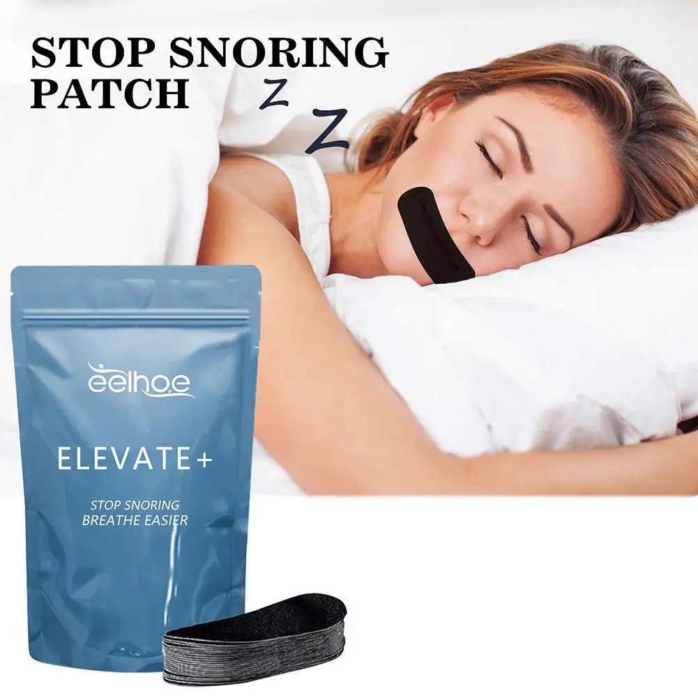 Stop Snoring Patch Nose Breathing Improvement Patch Refresh Lungs Relieve Pain Improve Sleeping Night Sleep Mouth Tape 30pcs