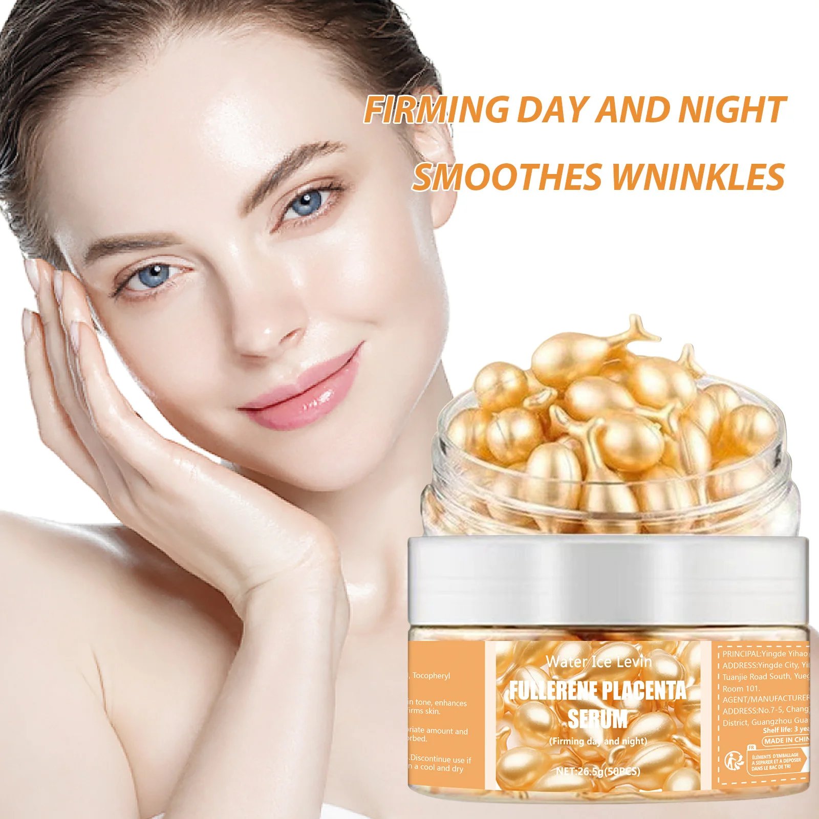 50Pcs Collagen Face Care Capsules Serum Spot Acne Wrinkle Remover Firming Whitening Hyaluronic Acid Essence Skin Care New style 50Pcs Collagen Face Care Capsules Serum Spot Acne Wrinkle Remover Firming Whitening Hyaluronic Acid Essence Skin Care New style