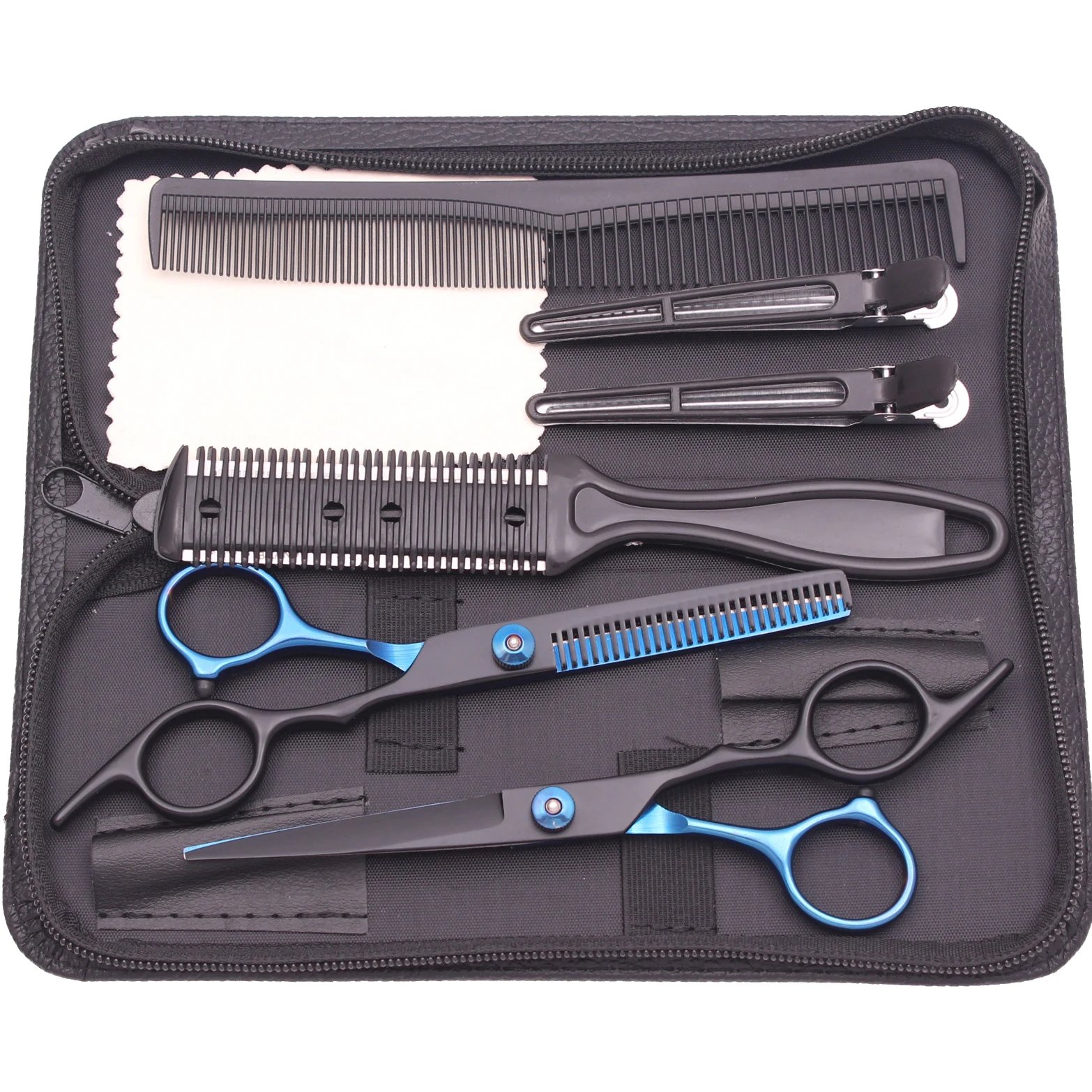 6.0'' Inches Hair Scissors Professional Cutting Shears Thinning Hairdressing Haircut Set Salon Barber & Home Japanese Steel 1001 6.0'' Inches Hair Scissors Professional Cutting Shears Thinning Hairdressing Haircut Set Salon Barber & Home Japanese Steel 1001