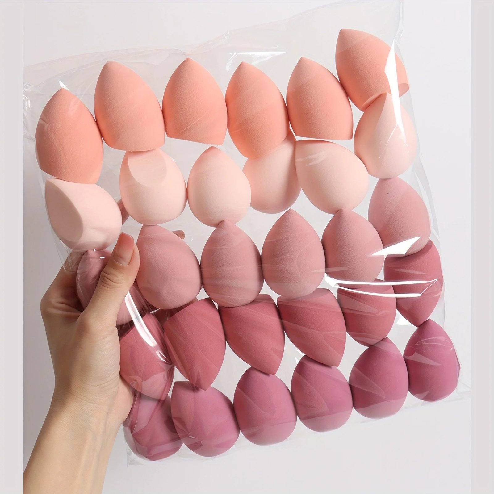 7piece/18piece makeup sponge set, suitable for liquid BB cream powder application, makeup egg dry wet dual-use powder puff 7piece/18piece makeup sponge set, suitable for liquid BB cream powder application, makeup egg dry wet dual-use powder puff
