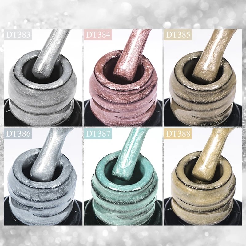 7ml Cat Magnetic Gel Nail Polish Pink Silver Semi Permanent Glitter Magnetic Gel UV/LED Needed Soak Off Painting Vanrish Design