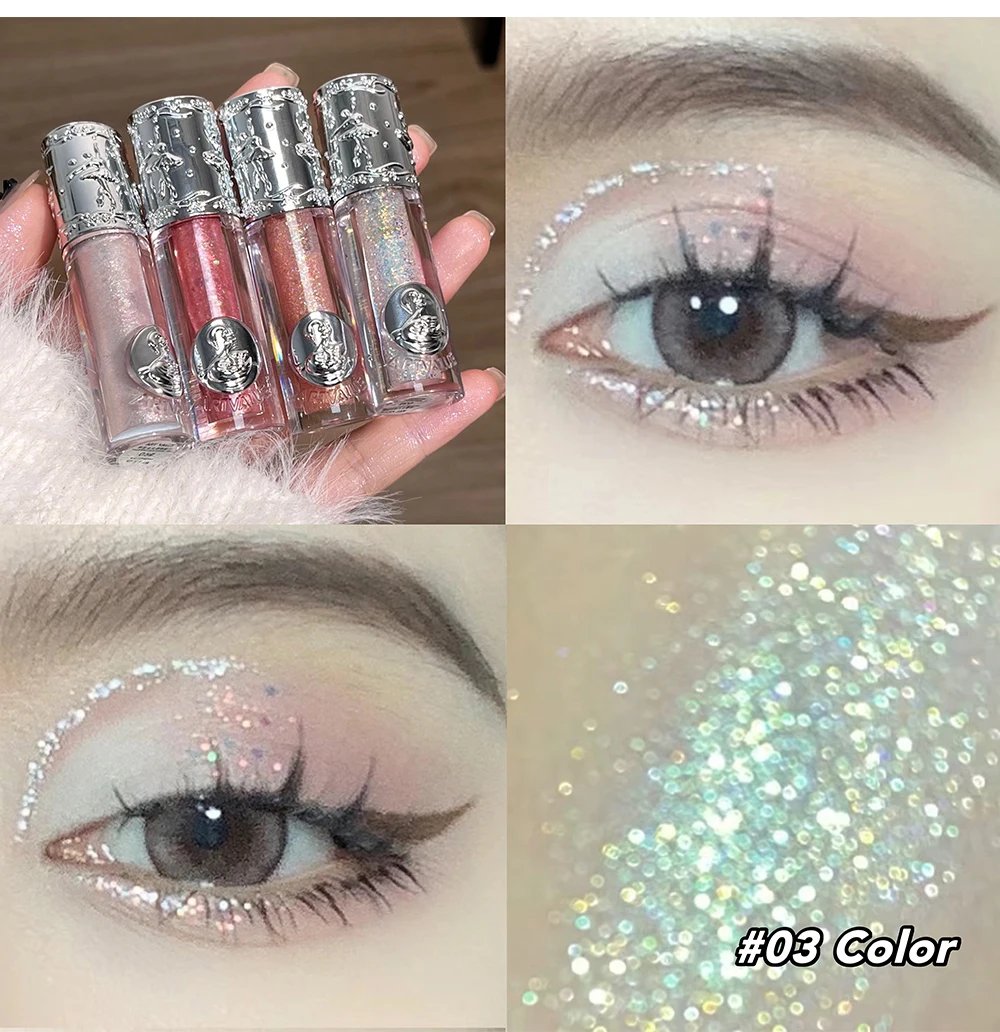Balletism Liquid Eyeshadow Liquid Fine Shimmer High Light Eyeshadow delicate everything with influencer