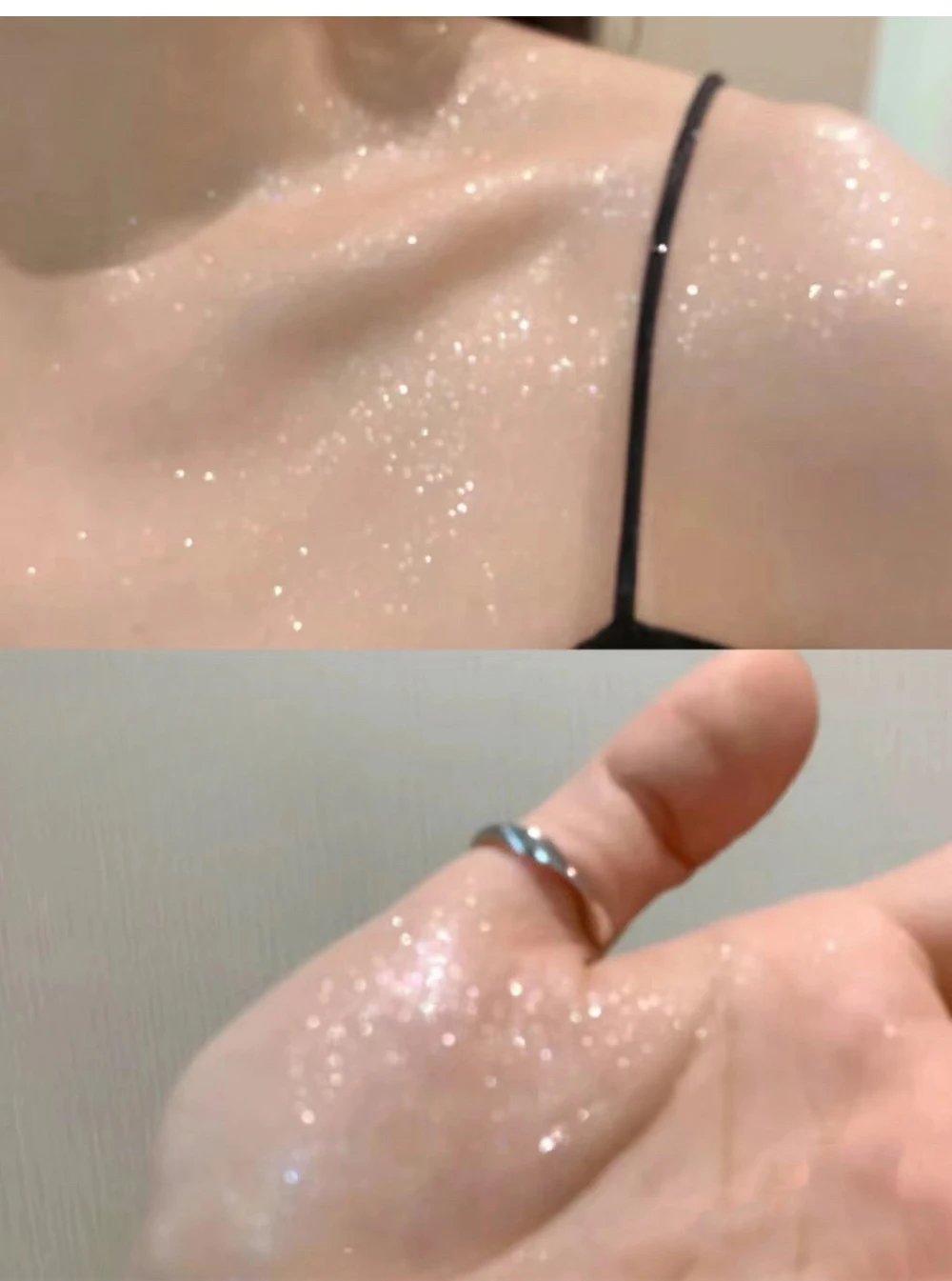 Balletism Liquid Eyeshadow Liquid Fine Shimmer High Light Eyeshadow delicate everything with influencer