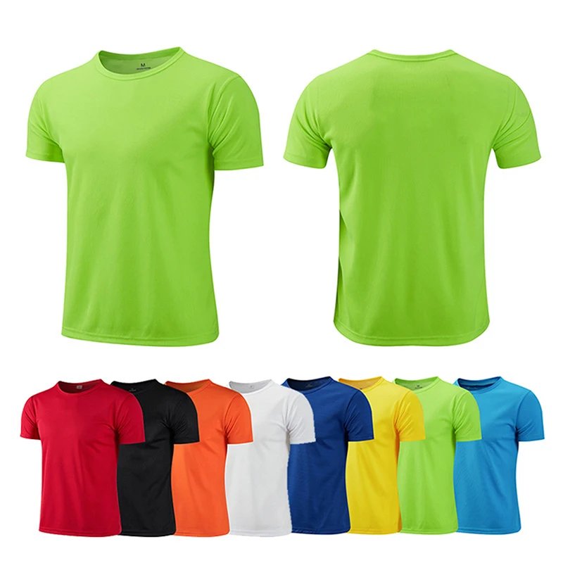 Men Women Quick Dry Short Sleeve Sport T Shirt Gym Jerseys Fitness Shirt Trainer Running T-Shirt Teenager Breathable Sportswears Men Women Quick Dry Short Sleeve Sport T Shirt Gym Jerseys Fitness Shirt Trainer Running T-Shirt Teenager Breathable Sportswears