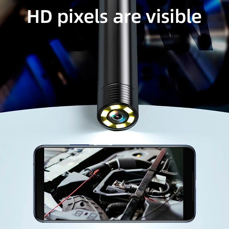 KERUI Android Endoscope Camera 2 IN1 Micro USB Type C Borescope Mini Camera Waterproof LED Car Inspection For HUAWEI XIAOMI PC KERUI Android Endoscope Camera 2 IN1 Micro USB Type C Borescope Mini Camera Waterproof LED Car Inspection For HUAWEI XIAOMI PC