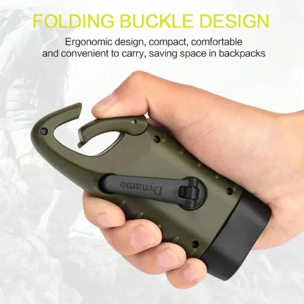 USB Rechargeable LED Multifunctional Strong Light Pocket Keychain Flashlight Waterproof Outdoor Hiking Camping Mini Flashlight