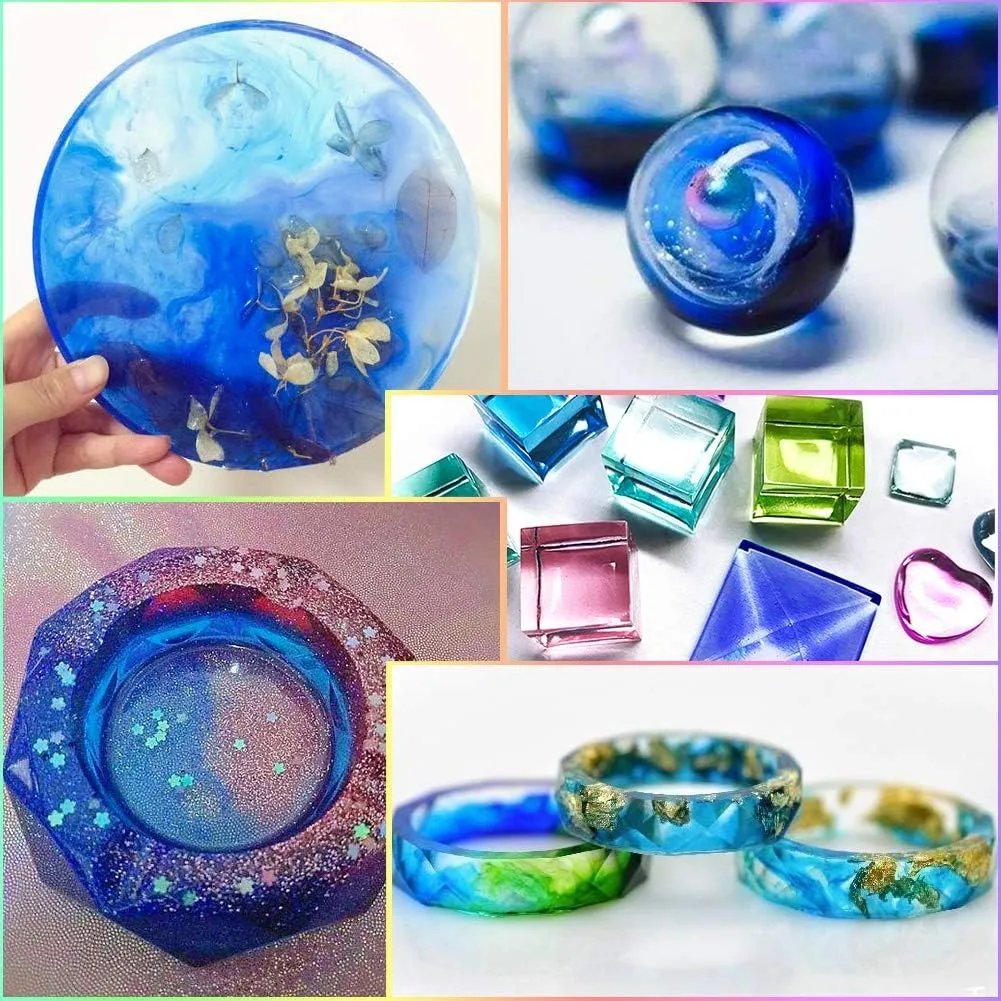 Epoxy Pigment 24 Colors 5ml Epoxy Resin Dye Liquid Epoxy Resin Colorant for Resin Art Paint Jewellery Crafts Coloring