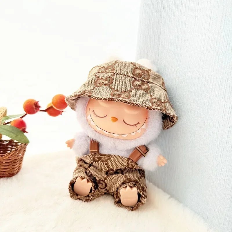 Anime Labubu Doll Clothes Fashion Overalls Labubu Idol V1 V2 Dolls Clothing Accessories 15/17cm Plush Doll Universal In stock Anime Labubu Doll Clothes Fashion Overalls Labubu Idol V1 V2 Dolls Clothing Accessories 15/17cm Plush Doll Universal In stock