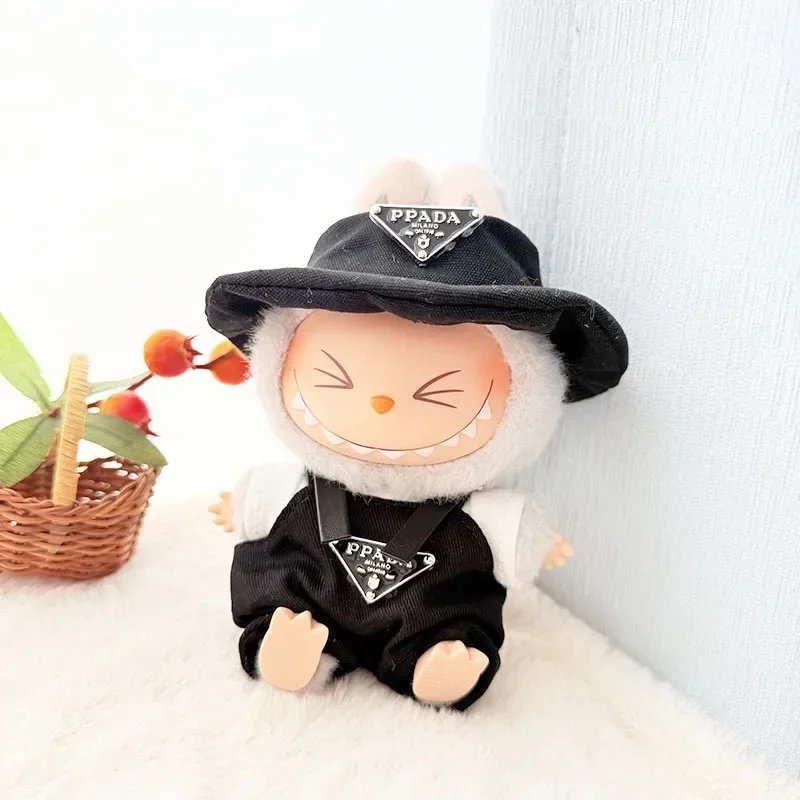 Anime Labubu Doll Clothes Fashion Overalls Labubu Idol V1 V2 Dolls Clothing Accessories 15/17cm Plush Doll Universal In stock Anime Labubu Doll Clothes Fashion Overalls Labubu Idol V1 V2 Dolls Clothing Accessories 15/17cm Plush Doll Universal In stock