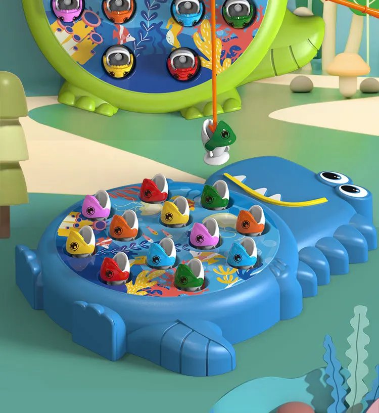 Dinosaur Simple Magnetic Fishing Toys Play Rod Game Toys for Children Baby Montessori with Rod Kids Educational No Rotating Gift Dinosaur Simple Magnetic Fishing Toys Play Rod Game Toys for Children Baby Montessori with Rod Kids Educational No Rotating Gift