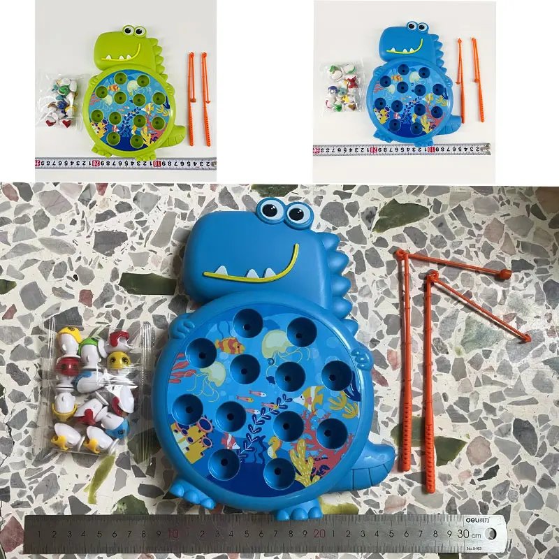 Dinosaur Simple Magnetic Fishing Toys Play Rod Game Toys for Children Baby Montessori with Rod Kids Educational No Rotating Gift Dinosaur Simple Magnetic Fishing Toys Play Rod Game Toys for Children Baby Montessori with Rod Kids Educational No Rotating Gift