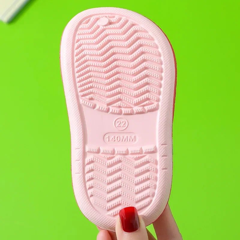 Summer Children Garden Clogs Shoes Boys&Girls Beach Sandal Kids Lightweight Breathable Cute Cartoon Slip Baby Slippers