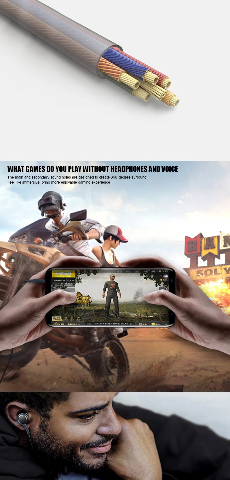 Original Type C Wired Earphone For Samsung Galaxy S23 S21 S22 Ultra Plus 3.5 mm Earbuds Headphones A54 A34 A53 A53 Accessories