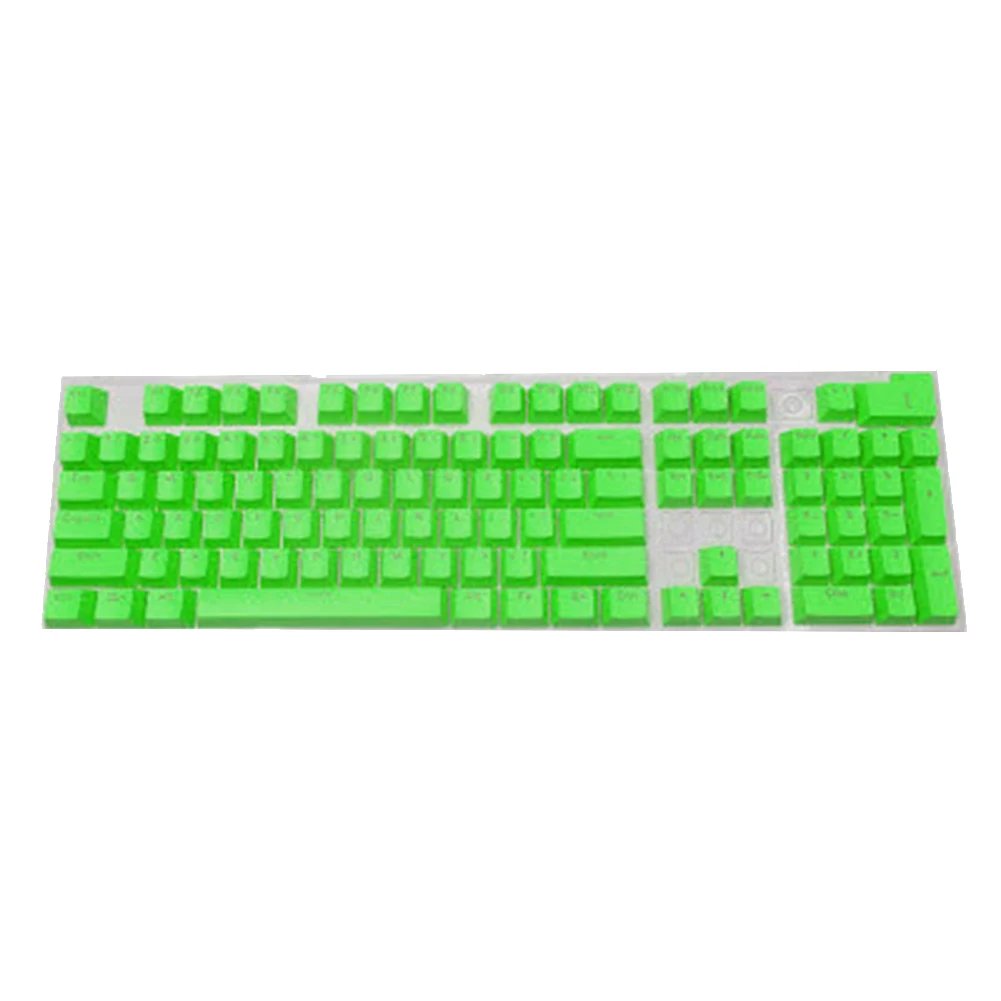 104pcs Universal Mechanical Keyboard Keycaps Ergonomic Blank Keycaps For Cherry MX Mechanical Keyboard Replacement Backlit Key