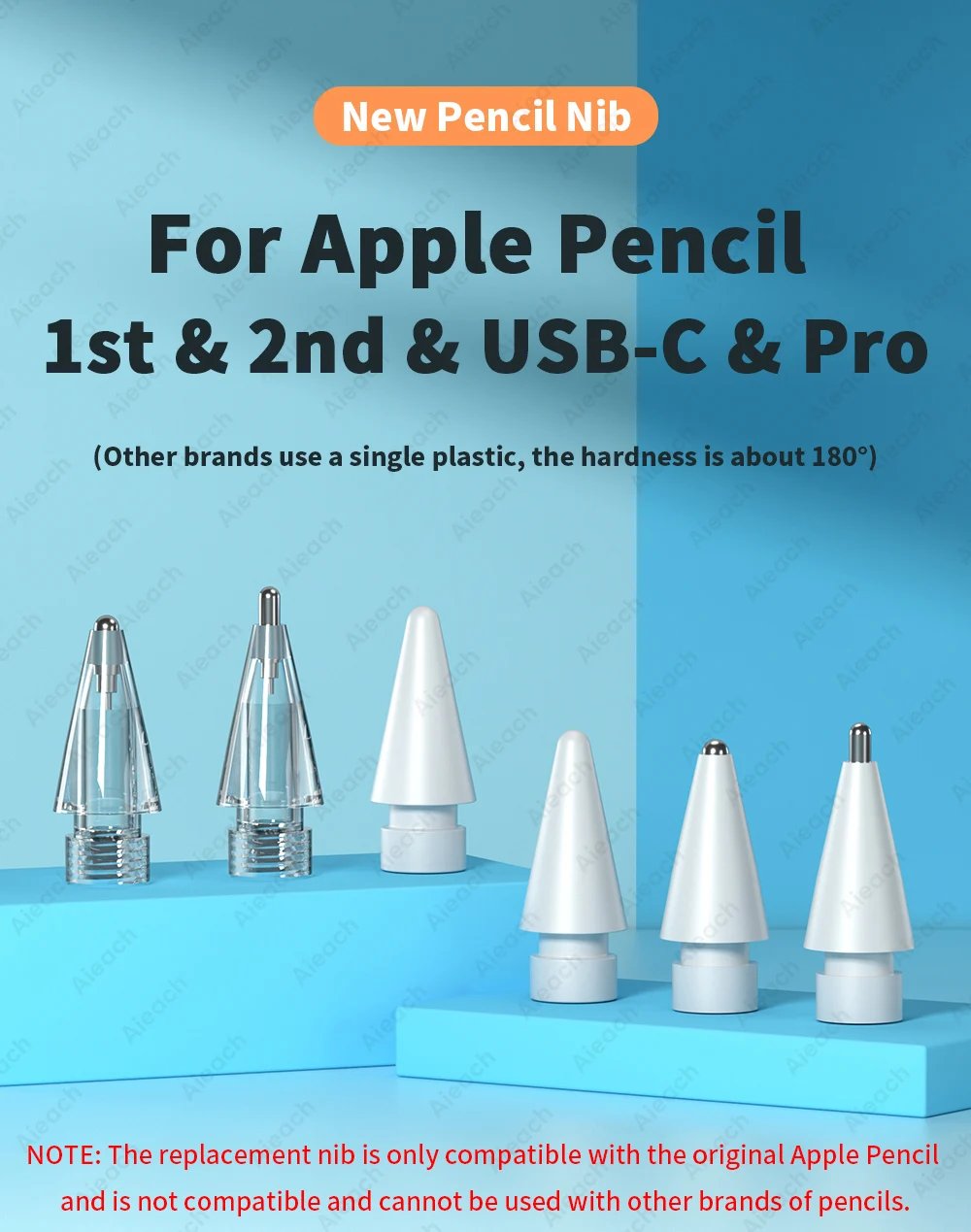 For Apple Pencil Pen Nib Pencil Case For Apple Pencil Tip 2B HB 3.0 Soft Hard For Apple Pencil 1st 2nd Generation Accessories