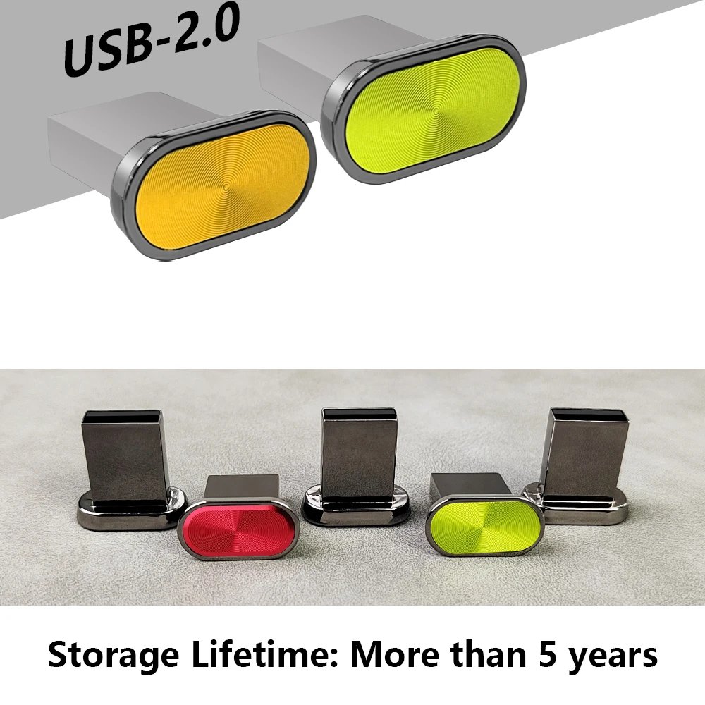 Super Mini USB Flash Drive Waterproof Pendrive 64GB 32GB 16GB 8GB 4GB Real Capacity USB Memory Stick Thumbdrive