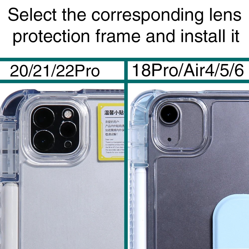 For 2025 iPad Air 11 Case iPad 10th Generation  11th A16  9th  Cover Gen  iPad Pro11 4 5 10.9in 12.9 M2 M3 M4 Pencil Holder Case