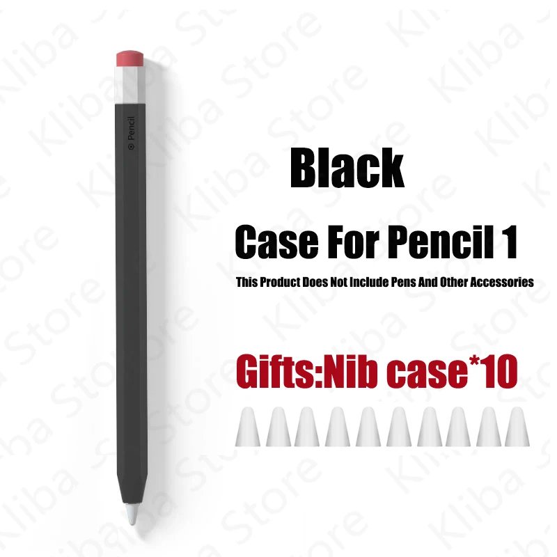 Silicone Pencil Case For Apple Pencil 2nd 1st Tablet Touch Stylus Pouch Portable Protective Cover