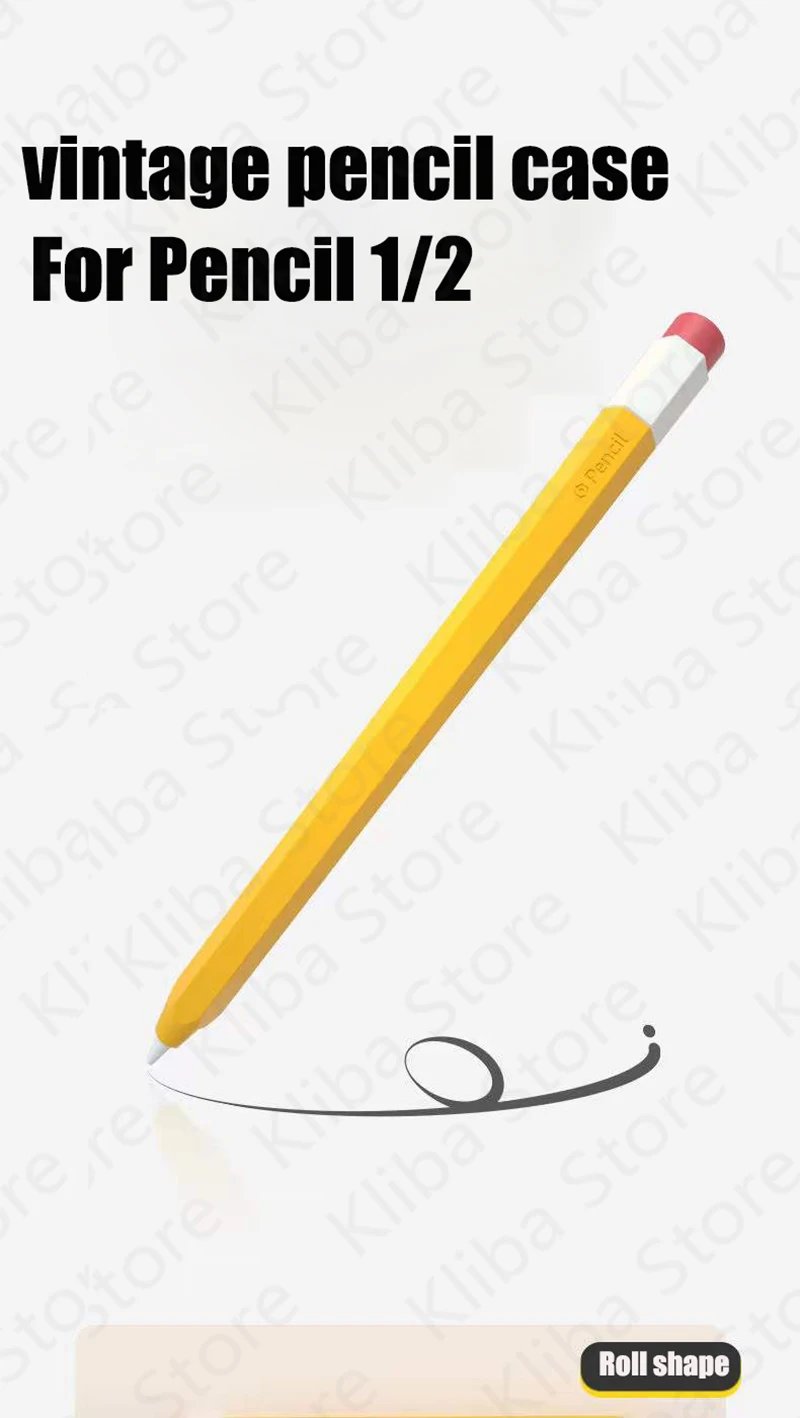 Silicone Pencil Case For Apple Pencil 2nd 1st Tablet Touch Stylus Pouch Portable Protective Cover