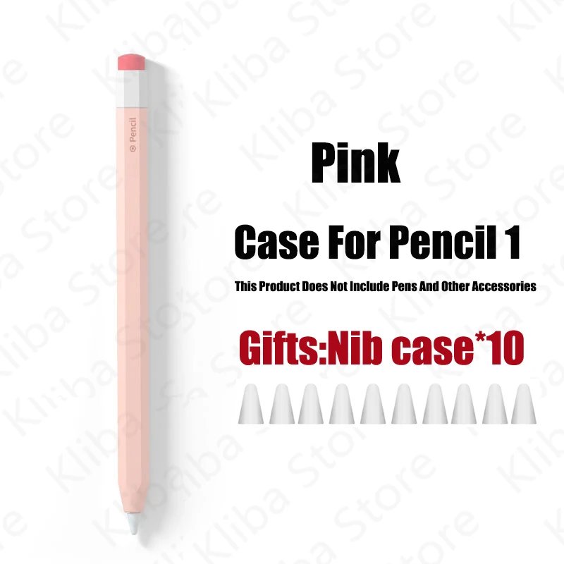 Silicone Pencil Case For Apple Pencil 2nd 1st Tablet Touch Stylus Pouch Portable Protective Cover