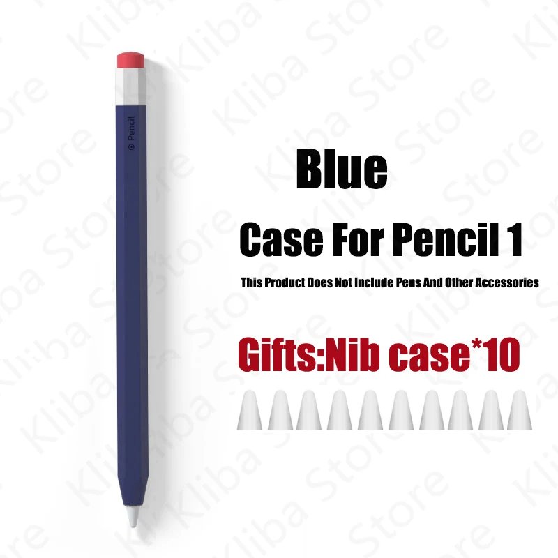 Silicone Pencil Case For Apple Pencil 2nd 1st Tablet Touch Stylus Pouch Portable Protective Cover