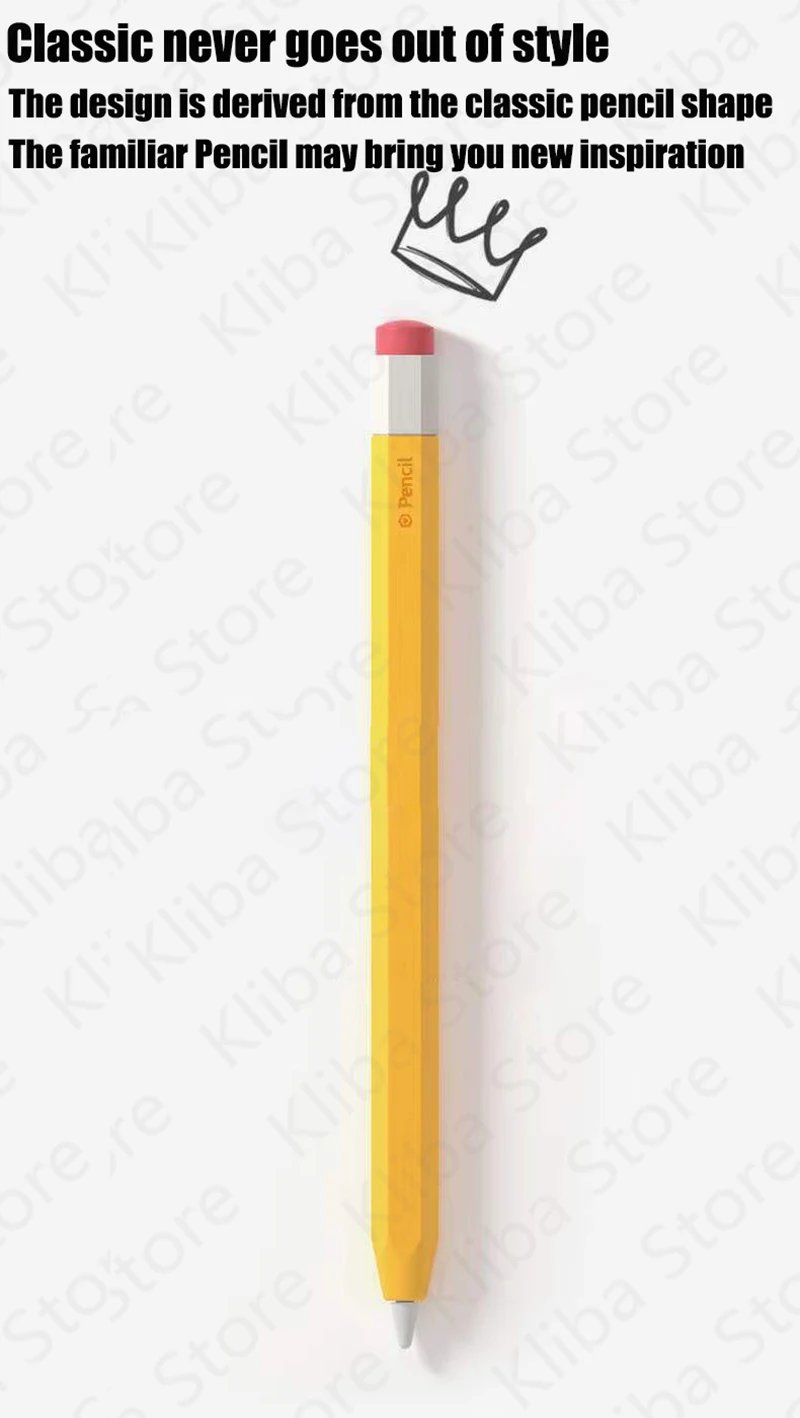 Silicone Pencil Case For Apple Pencil 2nd 1st Tablet Touch Stylus Pouch Portable Protective Cover