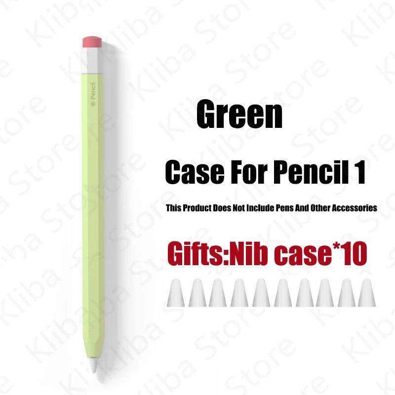 Silicone Pencil Case For Apple Pencil 2nd 1st Tablet Touch Stylus Pouch Portable Protective Cover