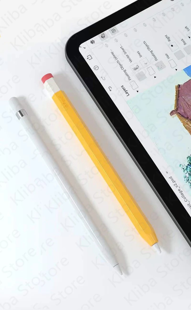 Silicone Pencil Case For Apple Pencil 2nd 1st Tablet Touch Stylus Pouch Portable Protective Cover