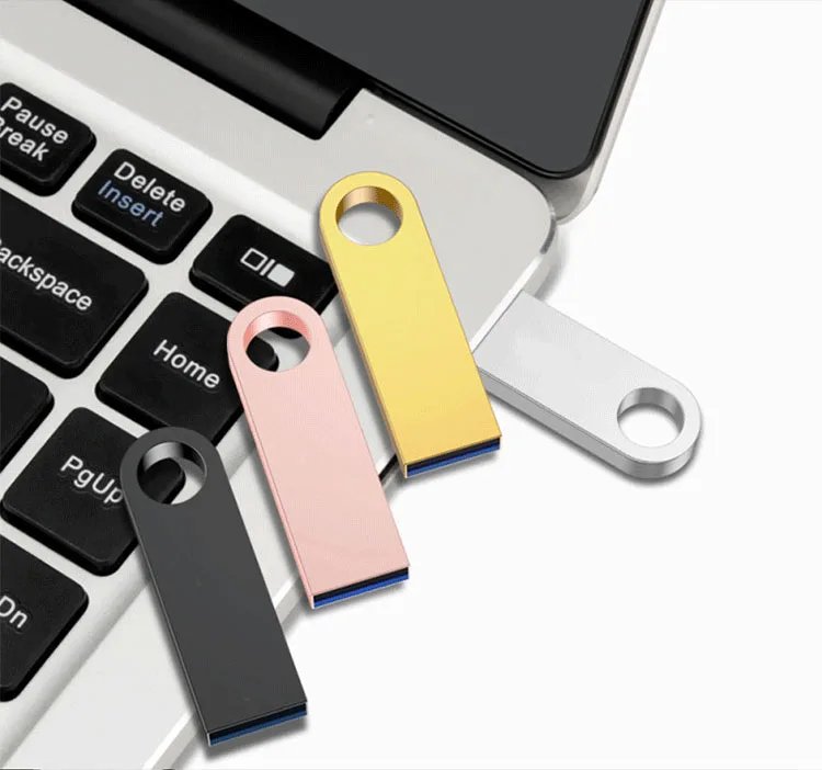 USB Flash Drive 128Gb Pendrive 128Gb Memory Stick 32Gb 4Gb Metal 64 Gb Pen Drive 8Gb Usb Stick 16 Gb