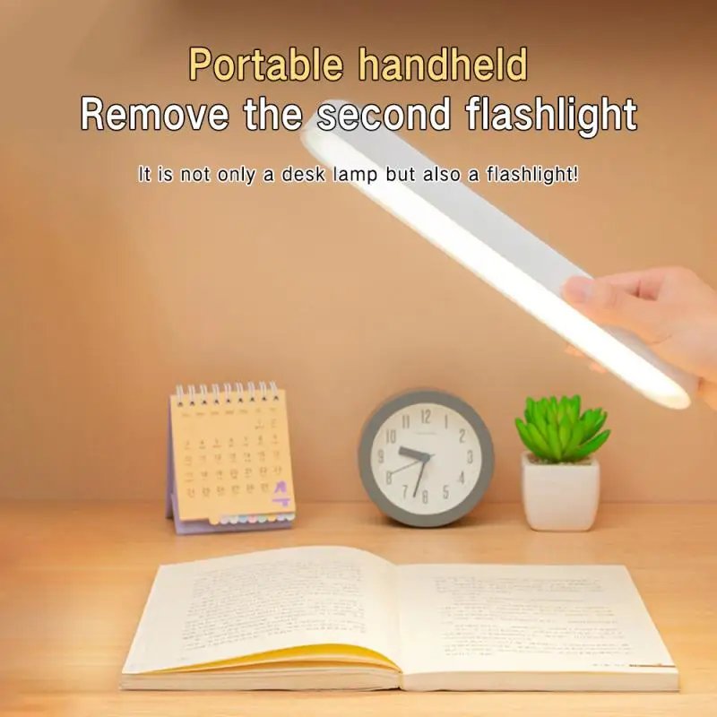 LED Night Light Desk Lamp USB Rechargeable Magnetic Dimming Table Lamp Computer Study Office Reading Stand Light for Bedroom LED Night Light Desk Lamp USB Rechargeable Magnetic Dimming Table Lamp Computer Study Office Reading Stand Light for Bedroom
