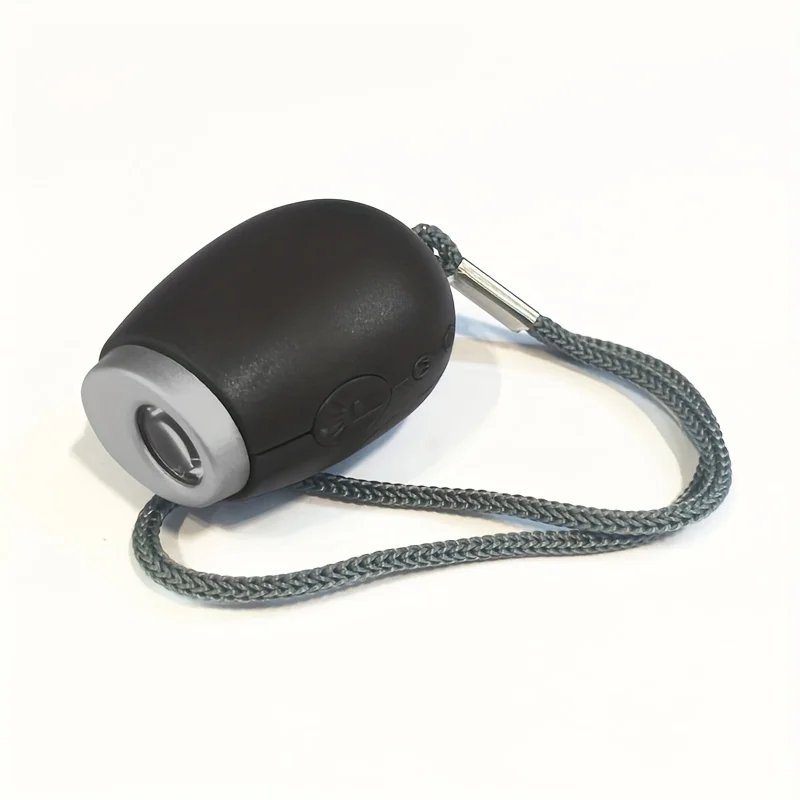 Mini Portable Projection Clock Keychain LED Digital Display Oval Plastic Alarm Clock for Traveling Business Trips