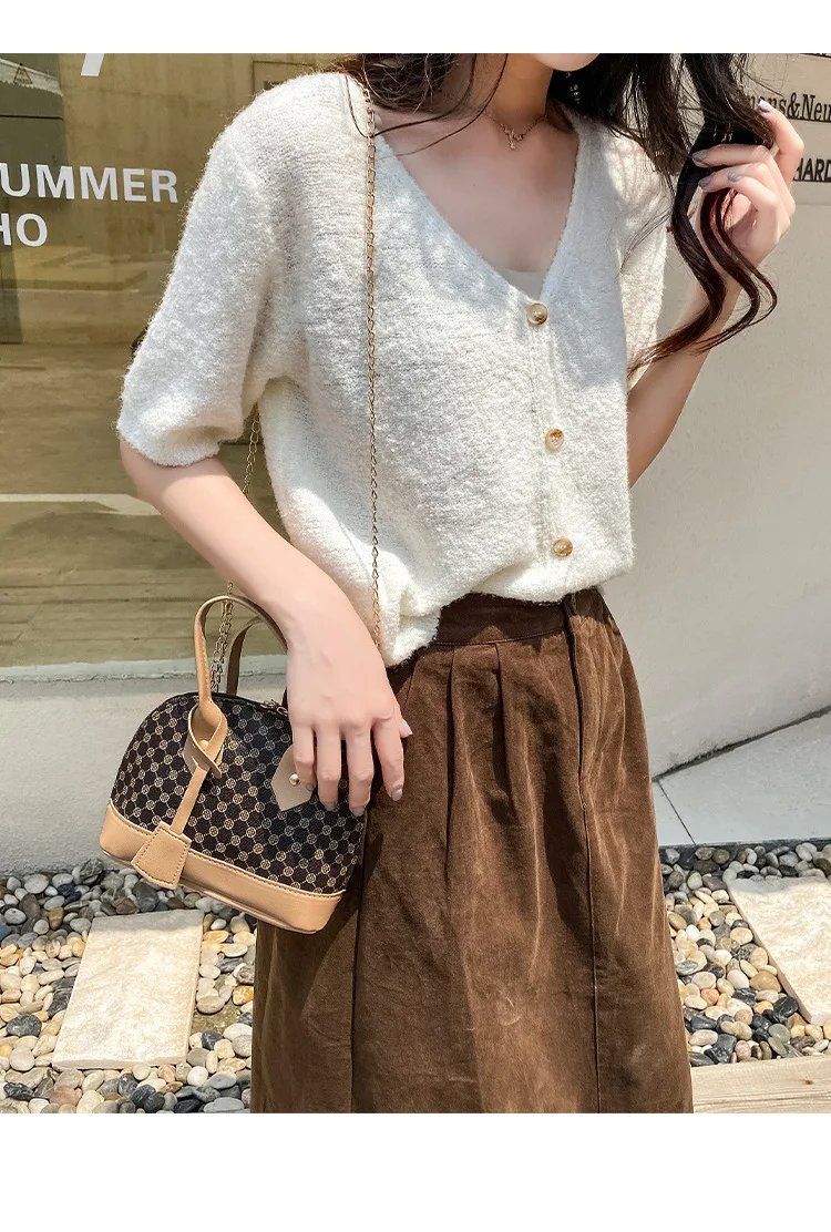 Flower Material Shell Bag Ladies Korean Fashion Handbag Single Shoulder Crossbody Small Bag Flower Material Shell Bag Ladies Korean Fashion Handbag Single Shoulder Crossbody Small Bag