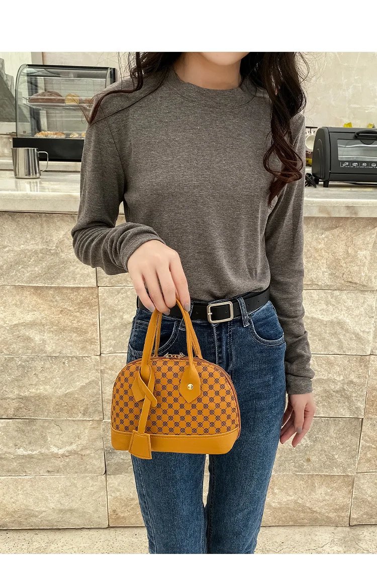 Flower Material Shell Bag Ladies Korean Fashion Handbag Single Shoulder Crossbody Small Bag Flower Material Shell Bag Ladies Korean Fashion Handbag Single Shoulder Crossbody Small Bag