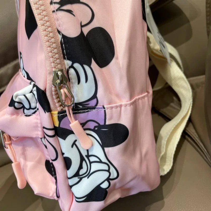 Disney Mickey Mouse Cartoon Fashion Backpack Women's Minnie Canvas School Bag Fashion Large Capacity Backpack Girls Mochila Disney Mickey Mouse Cartoon Fashion Backpack Women's Minnie Canvas School Bag Fashion Large Capacity Backpack Girls Mochila