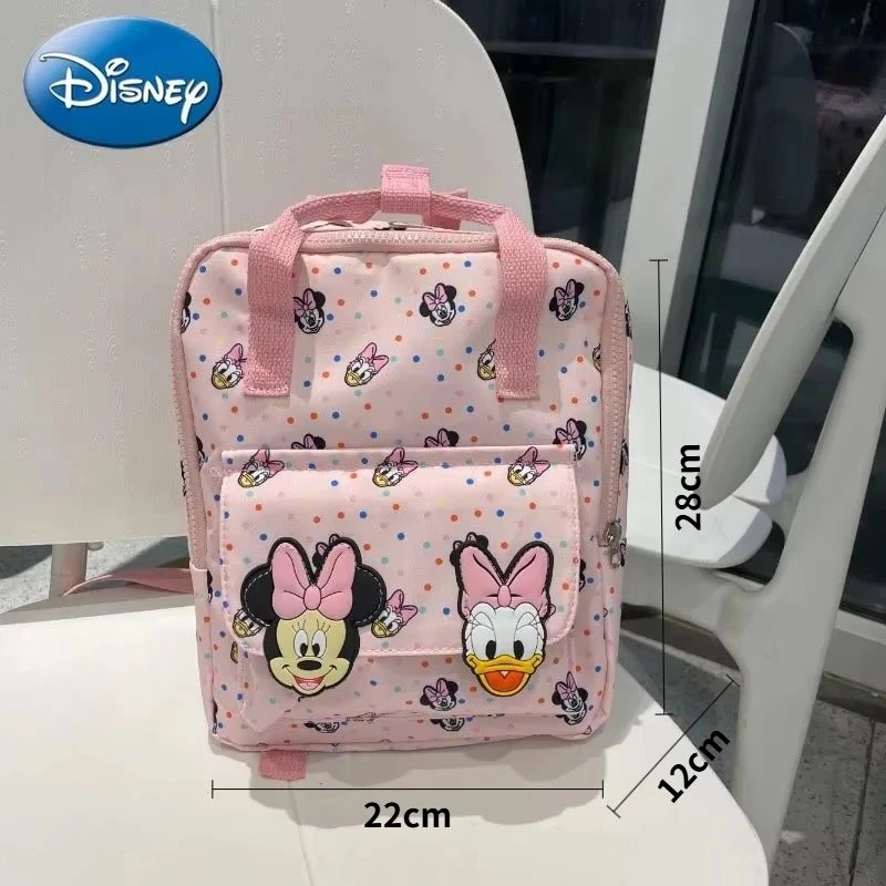 Disney Mickey Mouse Cartoon Fashion Backpack Women's Minnie Canvas School Bag Fashion Large Capacity Backpack Girls Mochila Disney Mickey Mouse Cartoon Fashion Backpack Women's Minnie Canvas School Bag Fashion Large Capacity Backpack Girls Mochila