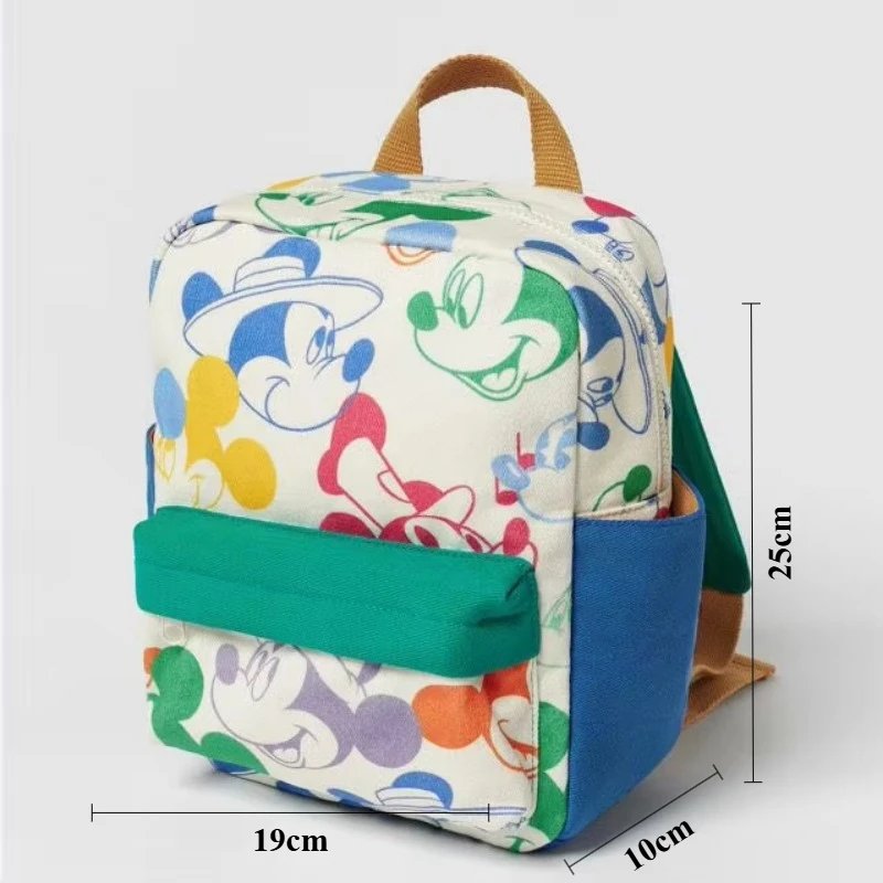 Disney Mickey Mouse Cartoon Fashion Backpack Women's Minnie Canvas School Bag Fashion Large Capacity Backpack Girls Mochila Disney Mickey Mouse Cartoon Fashion Backpack Women's Minnie Canvas School Bag Fashion Large Capacity Backpack Girls Mochila