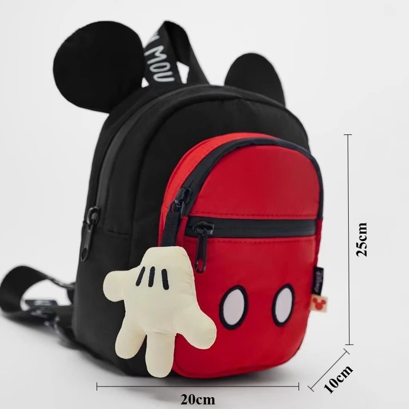 Disney Mickey Mouse Cartoon Fashion Backpack Women's Minnie Canvas School Bag Fashion Large Capacity Backpack Girls Mochila Disney Mickey Mouse Cartoon Fashion Backpack Women's Minnie Canvas School Bag Fashion Large Capacity Backpack Girls Mochila