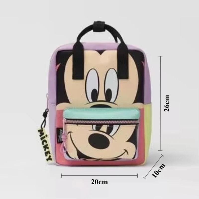 Disney Mickey Mouse Cartoon Fashion Backpack Women's Minnie Canvas School Bag Fashion Large Capacity Backpack Girls Mochila Disney Mickey Mouse Cartoon Fashion Backpack Women's Minnie Canvas School Bag Fashion Large Capacity Backpack Girls Mochila