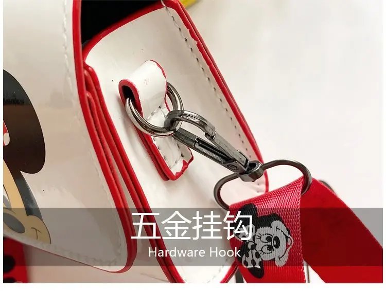 Disney Women's Bag Kids Bag Mickey Mouse Cartoon Pictures Shoulder Bags Cute Girl Messenger Bag Coin Purse Fashion Anime Gifts